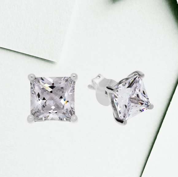 Women's Silver Earrings - Picture 2 of 4